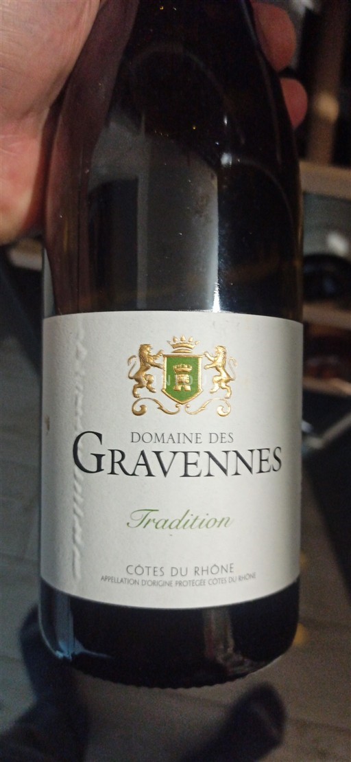 Vallée du Rhône Côtes-du-rhône Domaine Des Gravennes Tradition 2022