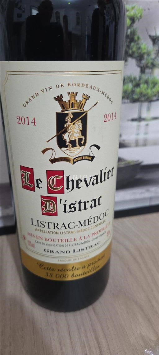 Bordeaux Listrac-Médoc Le Chevalier istrac 2014