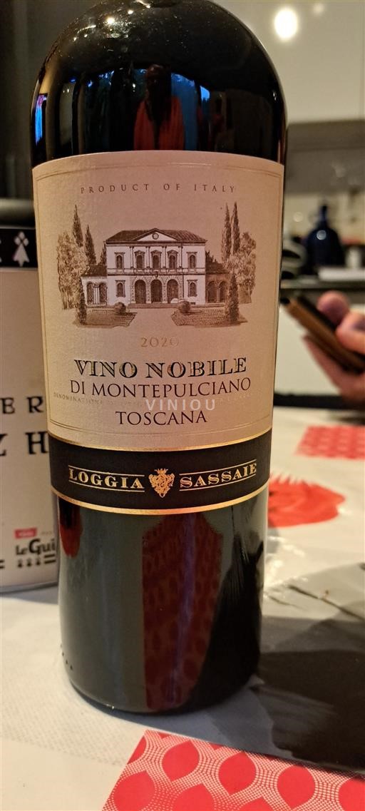 Toscana Vino Nobile di Montepulciano Loggia Sassaie 2020