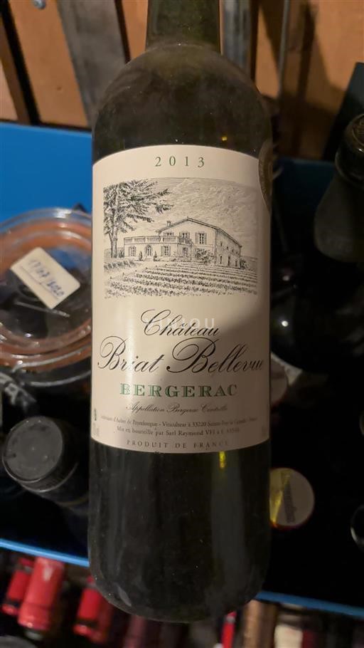 Sydväst Bergerac Château Briat Bellevue 2013