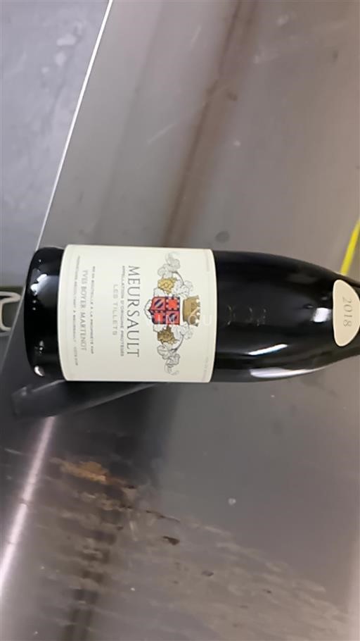 Bourgondië Meursault Yves Boyer-Martenot Les Tillets 2018