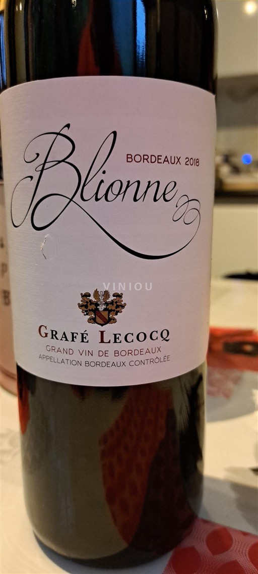 Burdeos Bordeaux Grafé Lecocq Blionne 2018