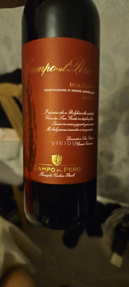 Tuscan Wines Bolgheri Campo al Pero 2018
