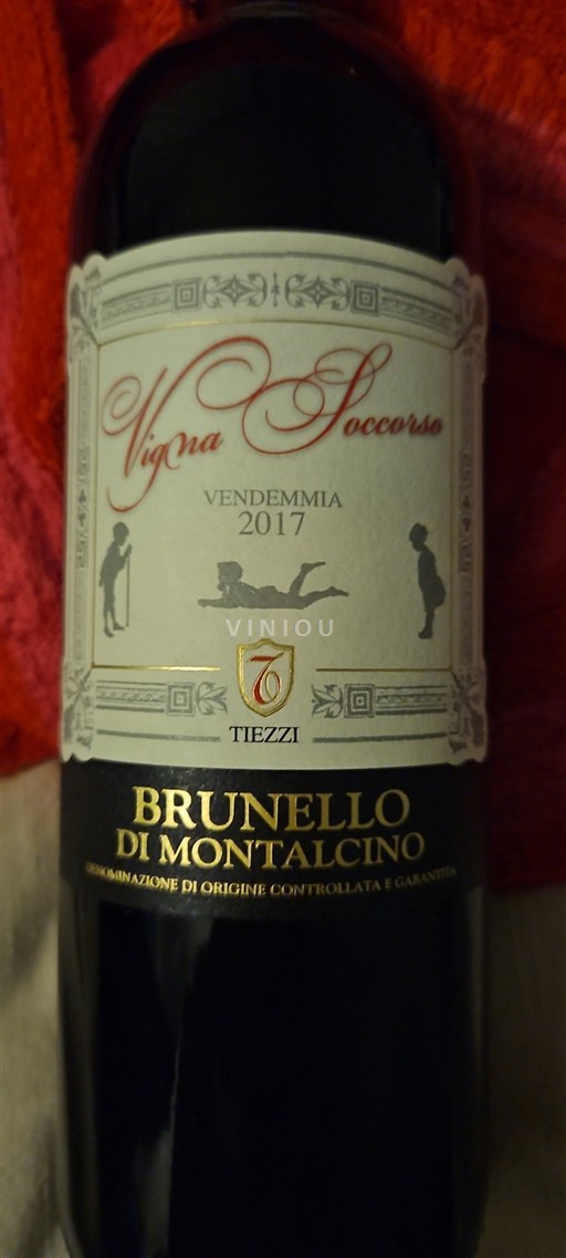 Toscana Brunello di Montalcino Tiezzi Vigna Soccorso 2017