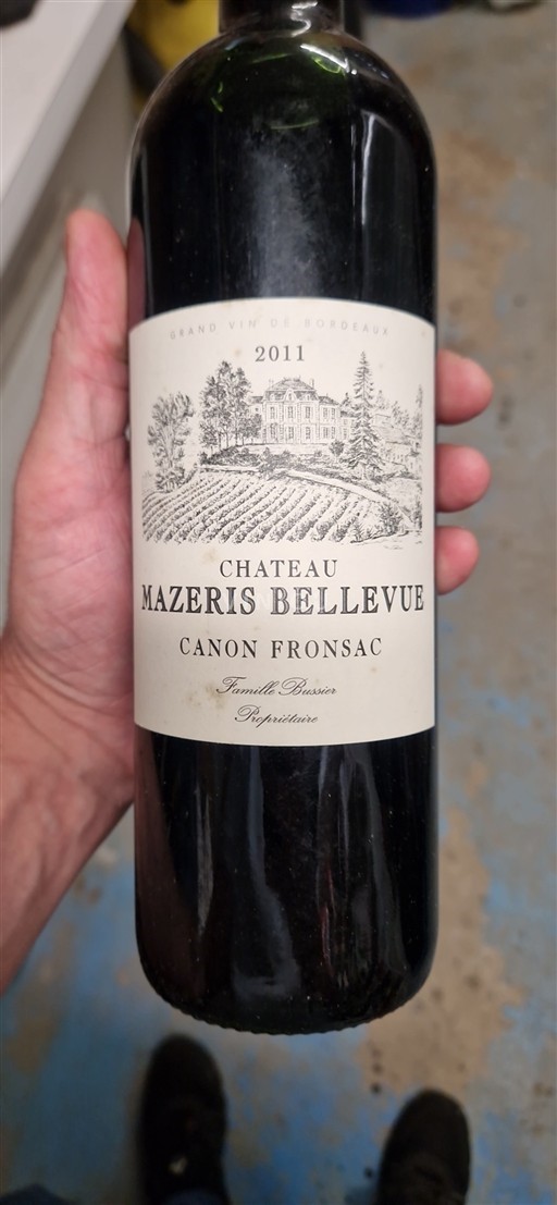 Bordeaux Canon-Fronsac Château Mazeris Bellevue 2011