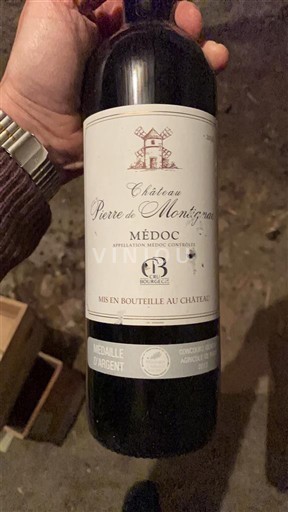 Bordeaux Médoc Cru Bourgeois Château Pierre de Montignac 2010