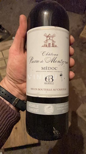 Vinhos Rouge sec Château Pierre de Montignac 2010 França Bordéus Médoc AOC Cru Bourgeois