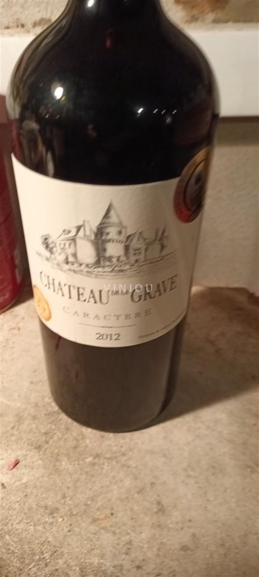 Bordeaux Côtes-de-bourg Château La Grave Caractère 2012