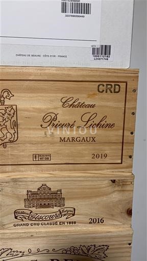 Bordeaux Margaux Grand Cru Château Prieuré-Lichine 2019