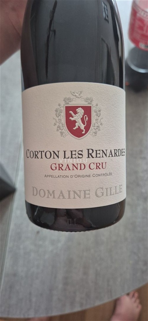 Burgundsko Corton Grand Cru Domaine Gille Corton Les Renardes 2022