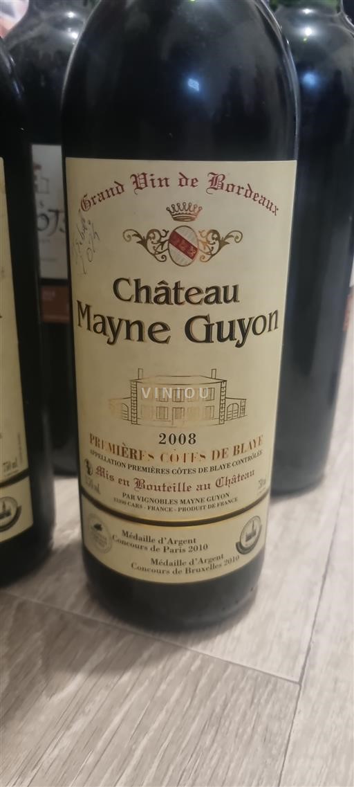 Burdeos No especificado Château Mayne Guyon 2008