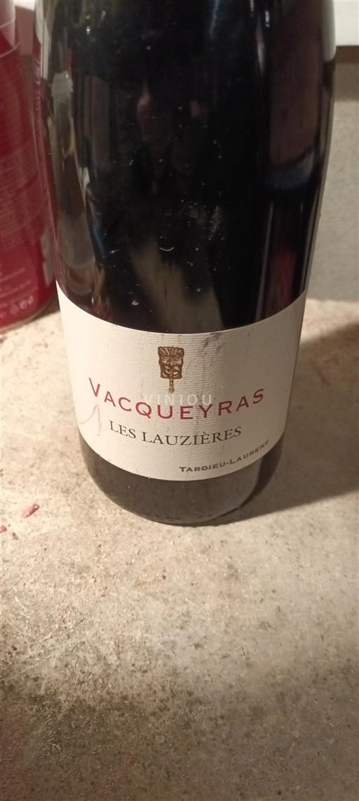 Rhônetal Vacqueyras Tardieu-Laurent Les Lauzières 2015