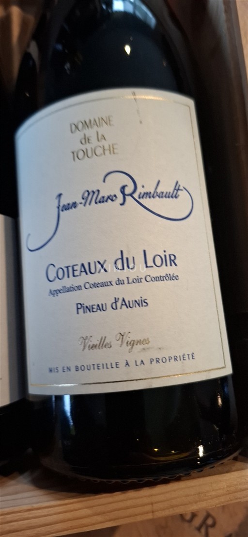 Dolina Loare Coteaux-du-Loir Domaine La Touche Vieilles Vignes 2020