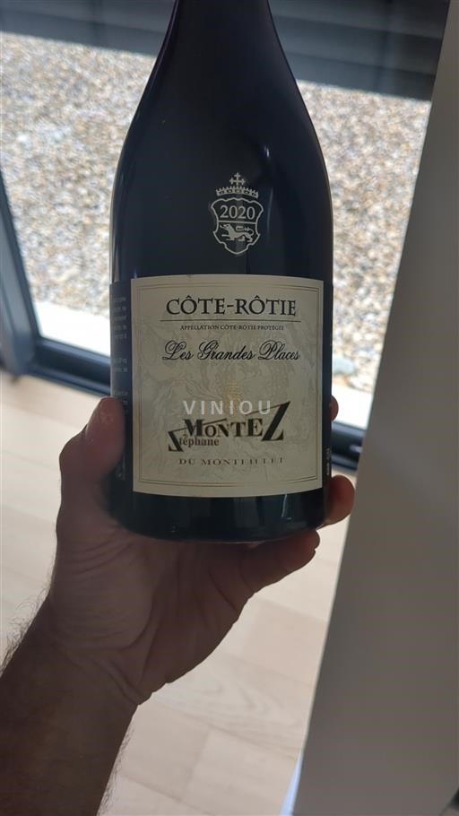 Valle del Rodano Côte-rôtie Montez du Monteillet Les Grandes Places 2020