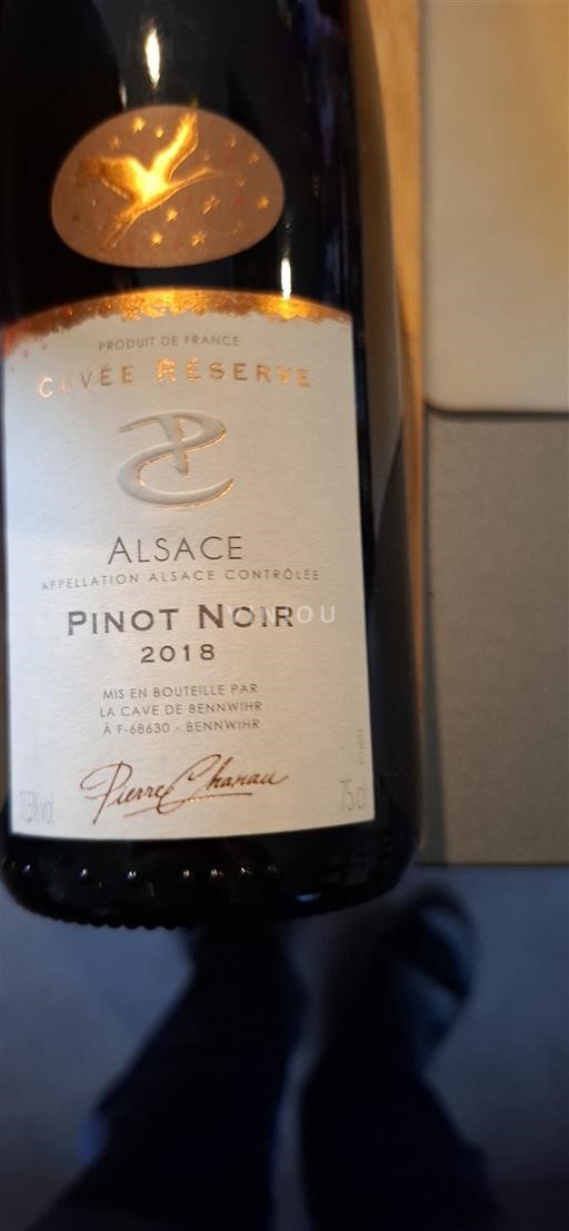 Alsace Grand Cru Pierre Chanau Réserve 2018