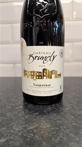 Valle del Rodano Vacqueyras Château Brunely 2023
