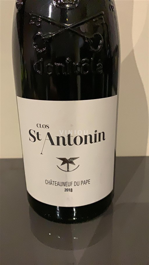 Rhône-dalen Châteauneuf-du-Pape Clos St Antonin 2018