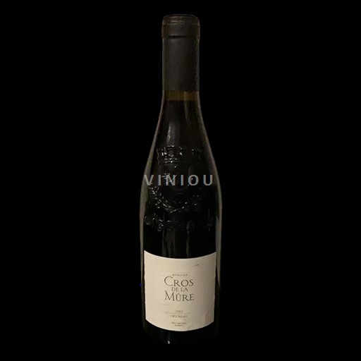 Rona dolina Gigondas Domaine Cros de la Mûre 2012