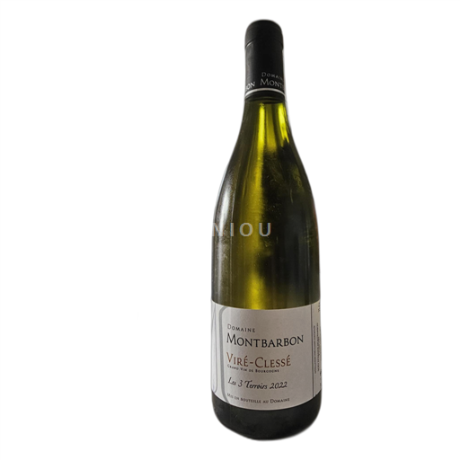 Bourgondië Viré-Clessé Domaine Montbarbon Les 3 Terroirs 2022