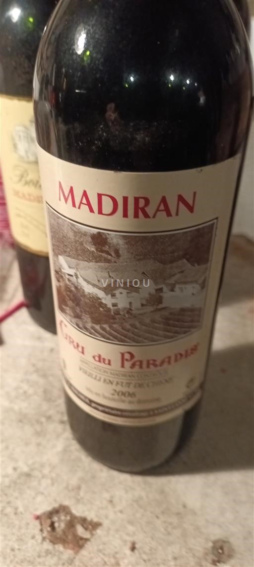 Sud-Ovest Madiran Cru du Paradis 2006
