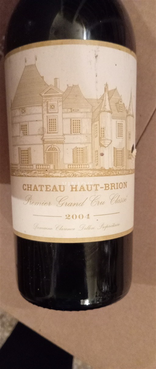 Bordeaux Pessac-Léognan Premier Grand Cru Classé Château Haut-Brion 2004