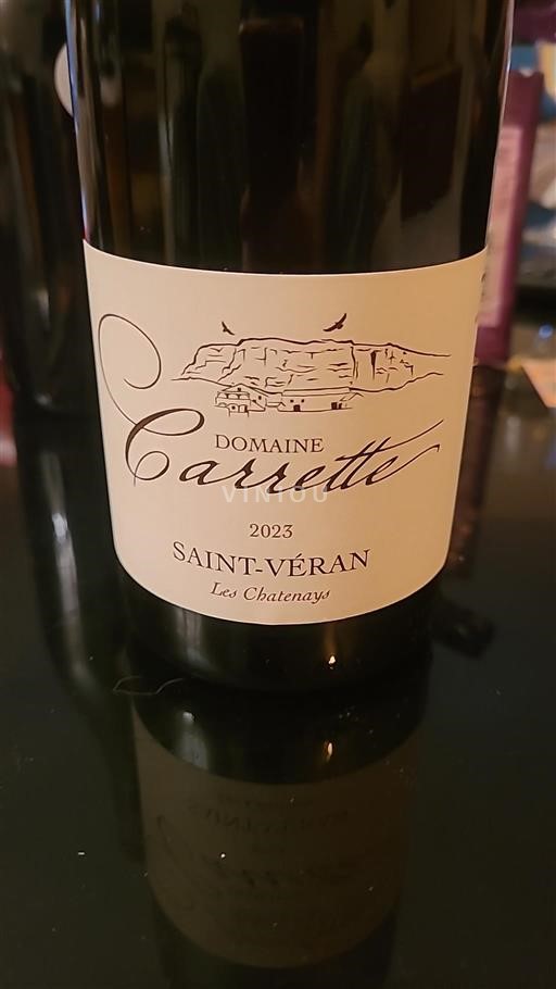 Burgund Saint-Véran Domaine Carrette Les Chatenays 2023