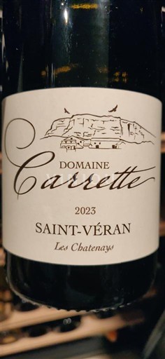 Borgoña Saint-Véran Domaine Carrette Les Chatenays 2023