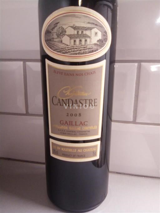 South West Gaillac Château Candastre 2008