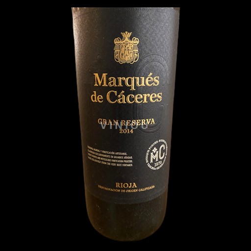 La Rioja Rioja Marques de Caceres Gran Reserva 2014