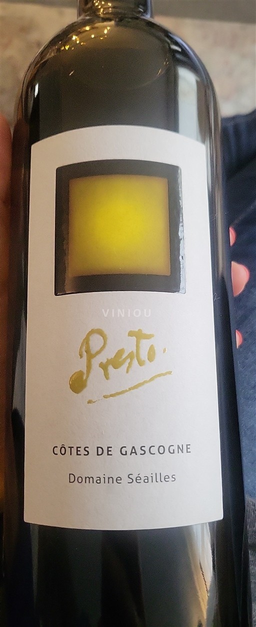 Sydväst Côtes de Gascogne Domaine Séailles Presto 2024