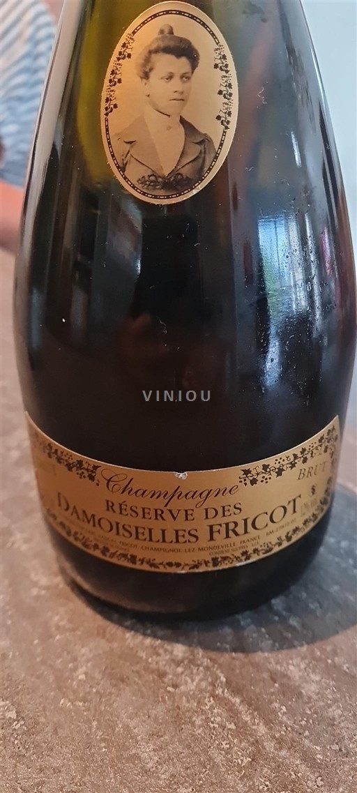 Champaña Champán Damoyselles Fricot Réserve Sin añada