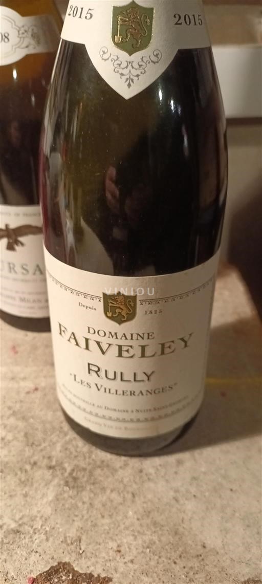 Borgogna Rully Domaine Faiveley Les Villeranges 2015
