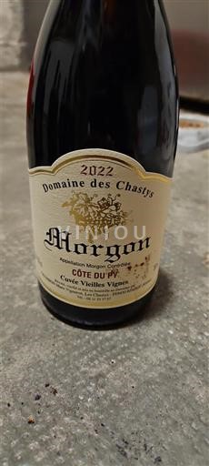 Beaujolais Morgon Domaine Des Chastys Côte du Py Vieilles Vignes 2022