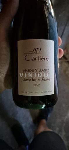Loirevallei Anjou Villages Domaine La Clartière les 4 Pierre 2022