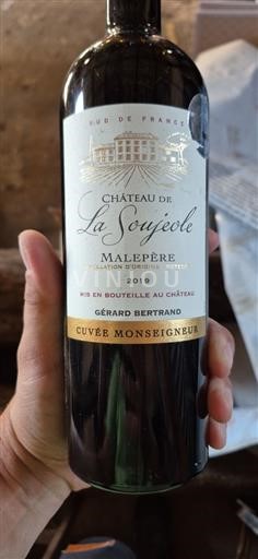 Languedoc Malepère Château La Soujeole Monseigneur 2019