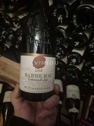 Rhône-dalen Châteauneuf-du-Pape M. Chapoutier Barbe Rac 2018