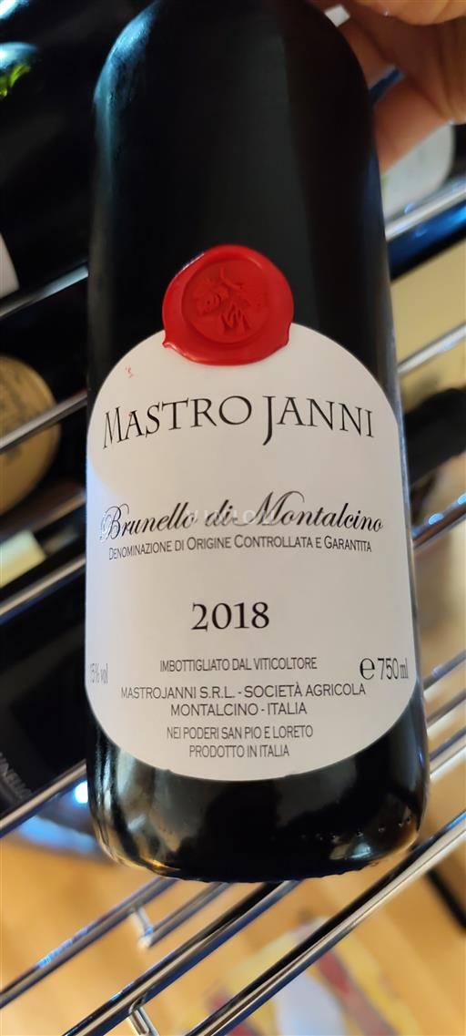 Toskana Brunello di Montalcino Mastrojanni 2018