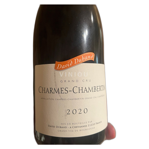 Borgogna Charmes-Chambertin Grand Cru David Duband 2020