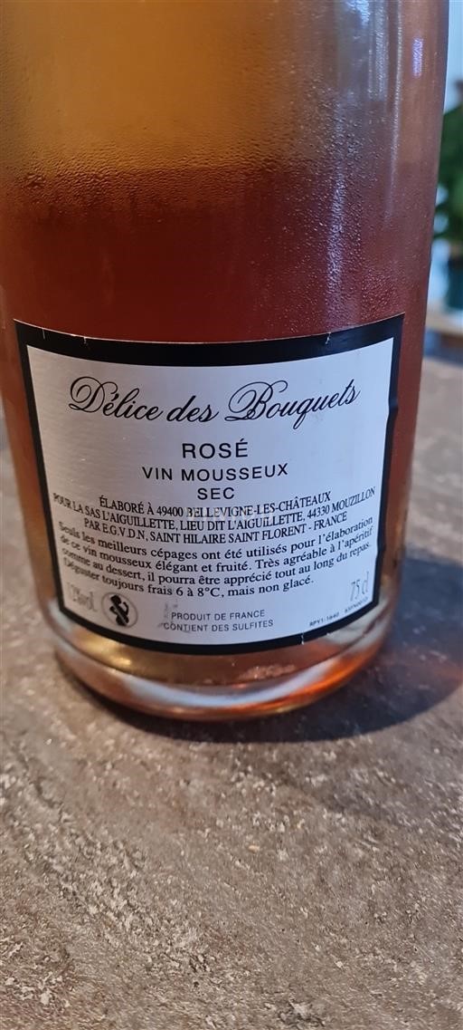 Loire Valley Unspecified Délice des Bouquets Rosé Non-Vintage