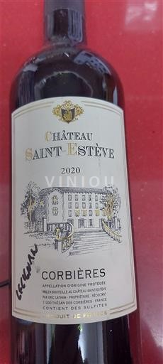 Languedoc Corbières Château Saint-Estève 2020