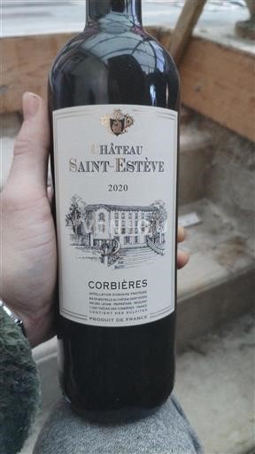 Langvedok Corbières Château Saint-Estève 2020