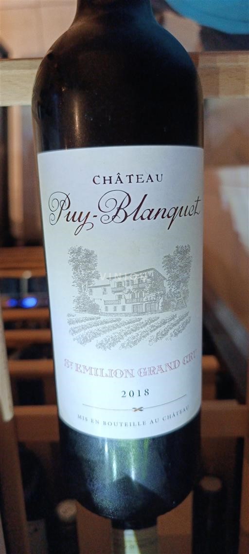 Bordeaux Saint-Émilion Grand Cru Château Puy-Blanquet 2018