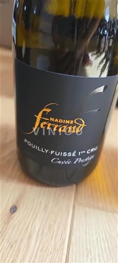 Borgogna Pouilly-fuissé Premier Cru Nadine Ferrand Prestige Senza annata
