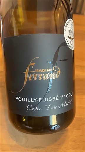 Borgogna Pouilly-fuissé Premier Cru Nadine Ferrand Lise-Marie 2021