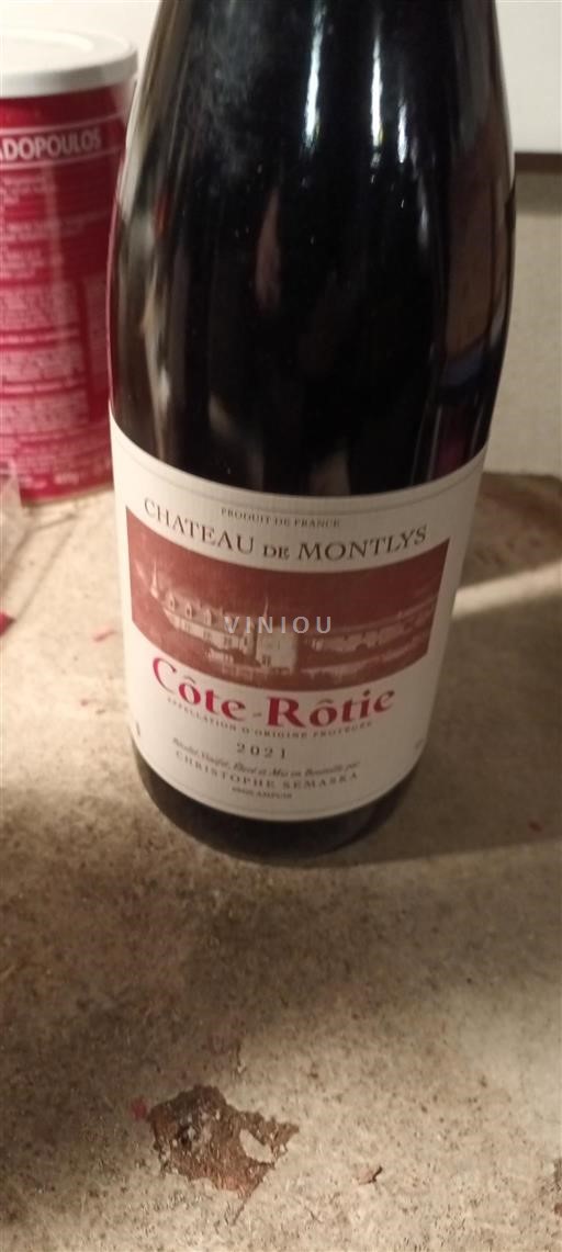 Vallée du Rhône Côte-rôtie Château Montlys 2021