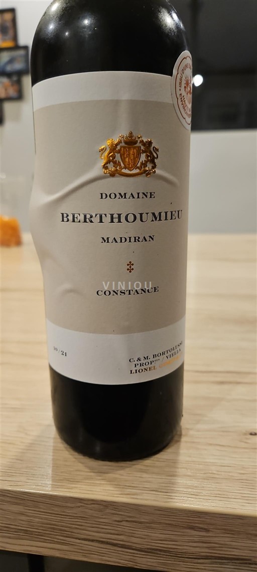 Jugozahod Madiran Domaine Berthoumieu Constance 2021