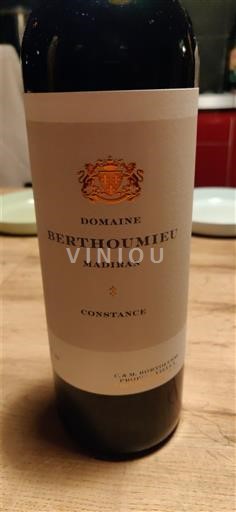 Sud-Ouest Madiran Domaine Berthoumieu Constance 2021