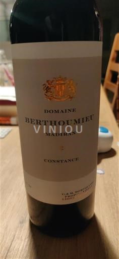 Sud-Vest Madiran Domaine Berthoumieu Constance 2021