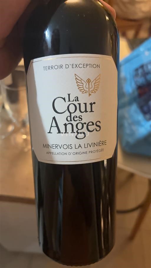 Languedoc Minervois-la-Livinière La Cour des Anges 2022