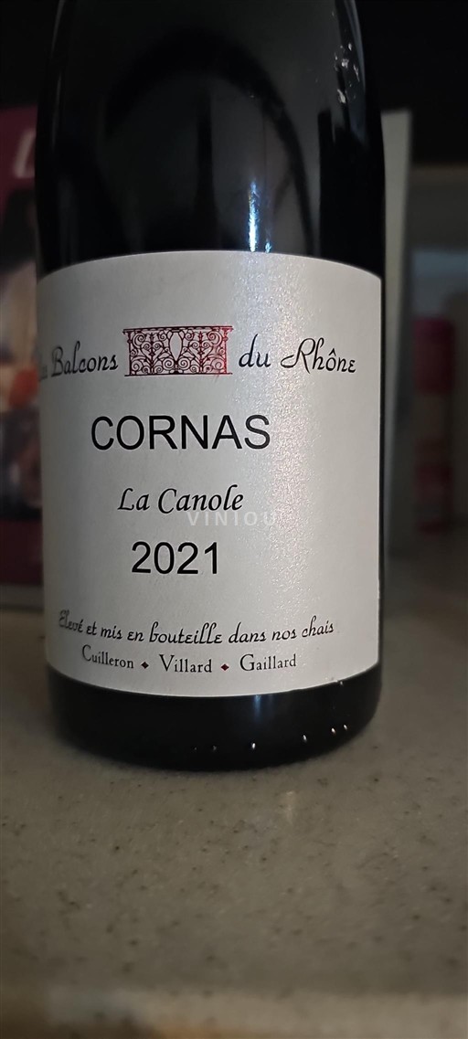 Rhônevallei Cornas Les Balcons du Rhône La Canole 2021